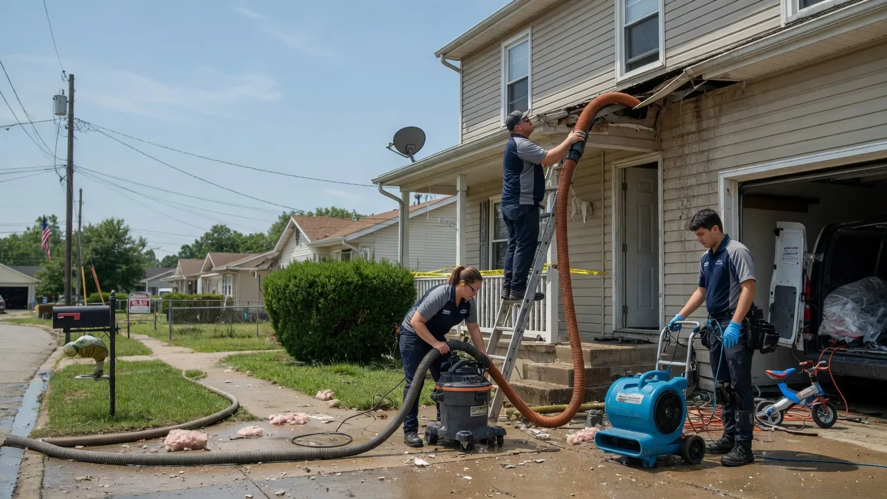 Water Damage Restoration in Holmesville, OH near me